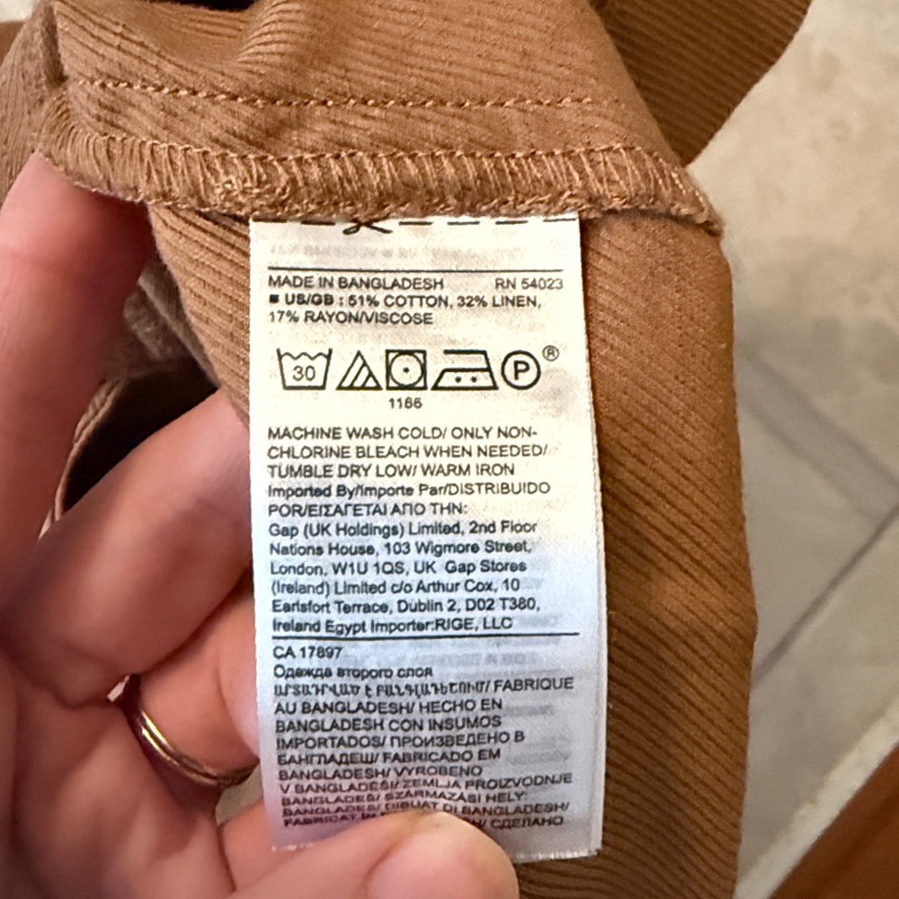 Banana Republic linen blend skirt - Picture 6 of 6